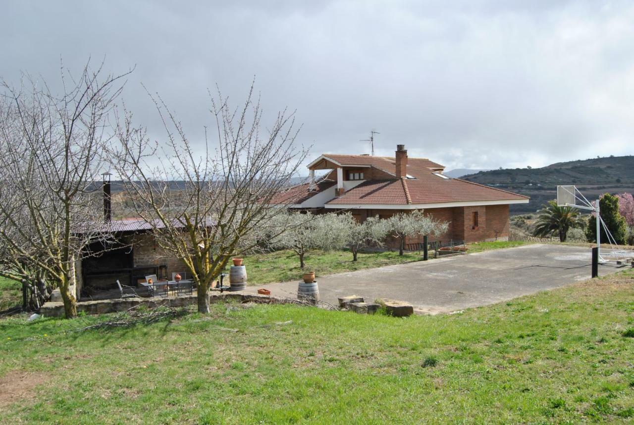 Villa Casa Pichon Etxea La puebla de Labarca Exterior foto